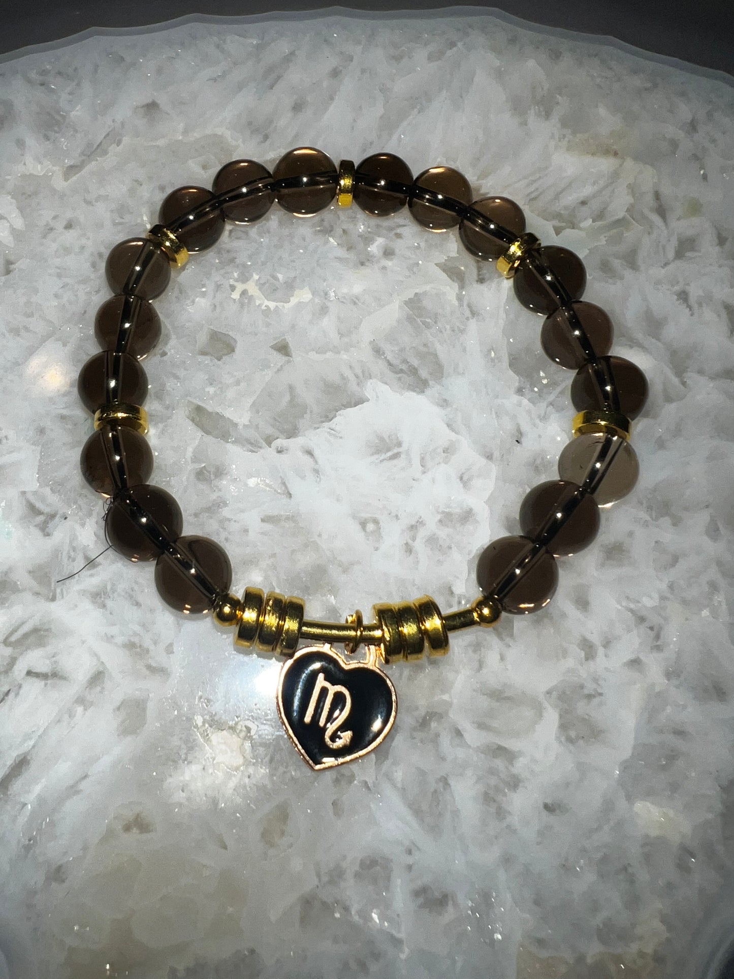 Scorpio Zodiac Crystal Bracelet Set