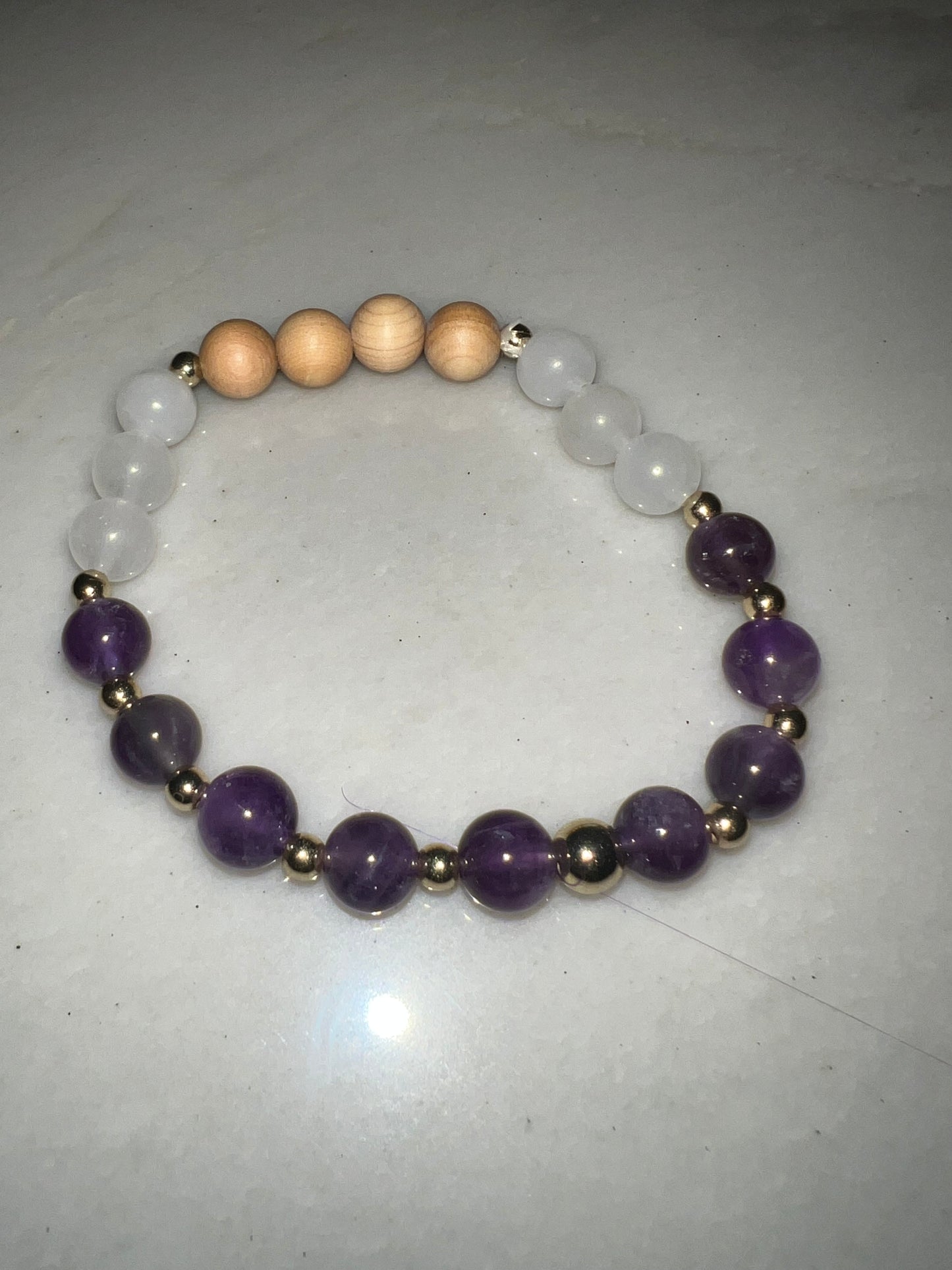Amethyst Crystal Bracelet