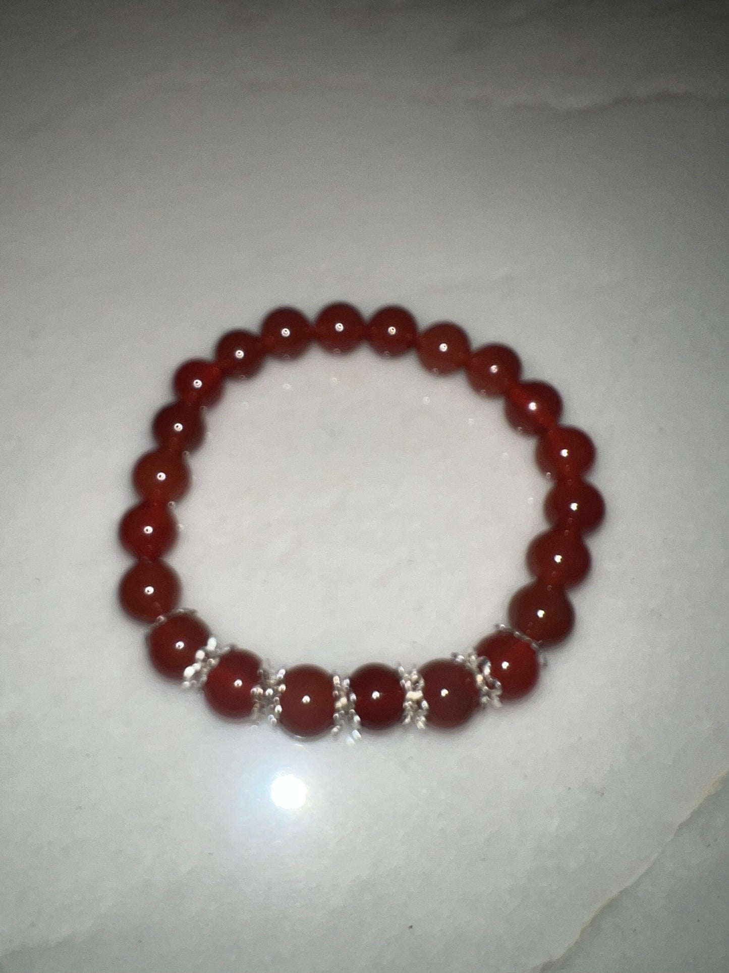 Carnelian Crystal Bracelet