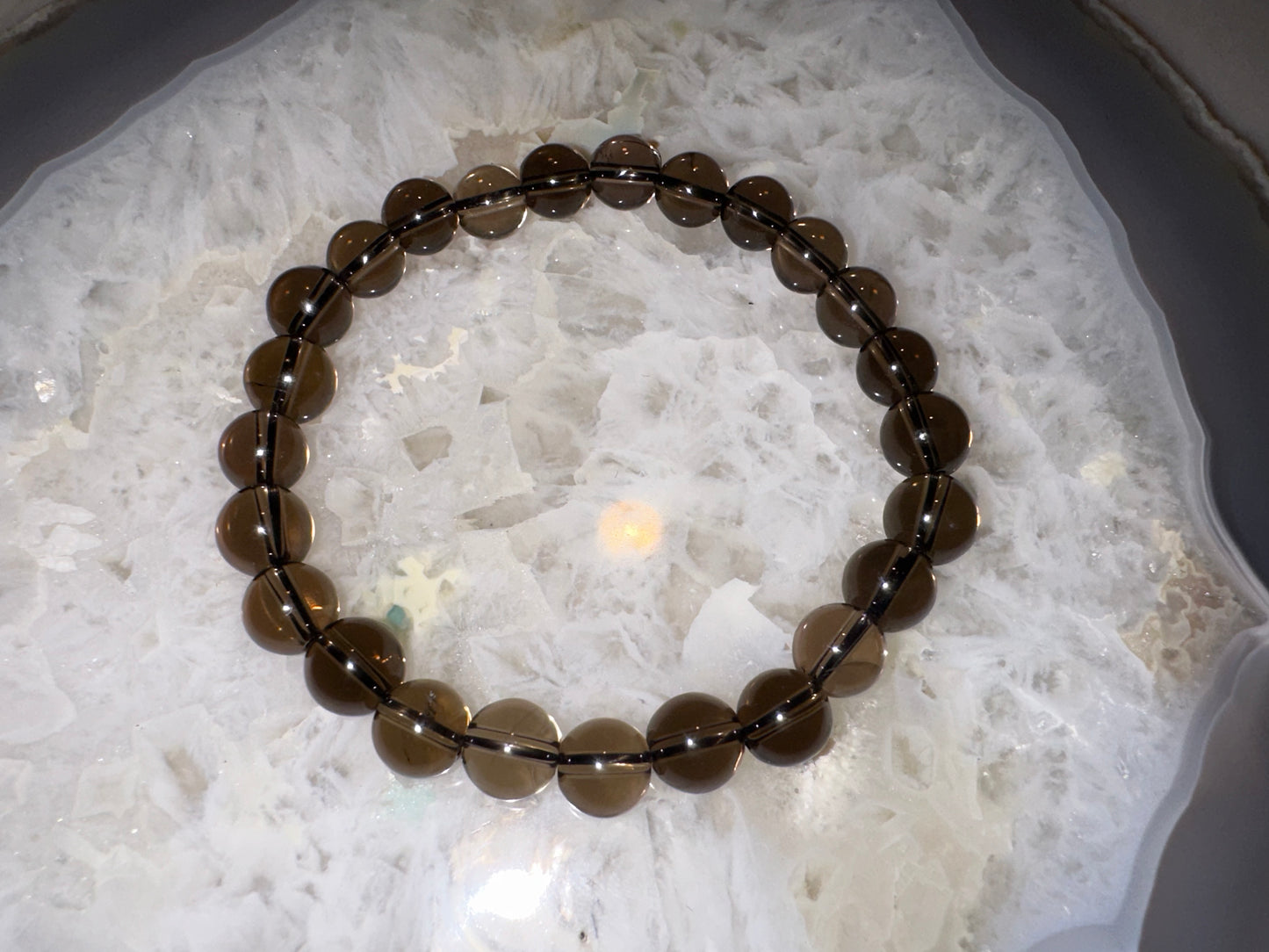 VIP Smokey Quartz Crystal Bracelet