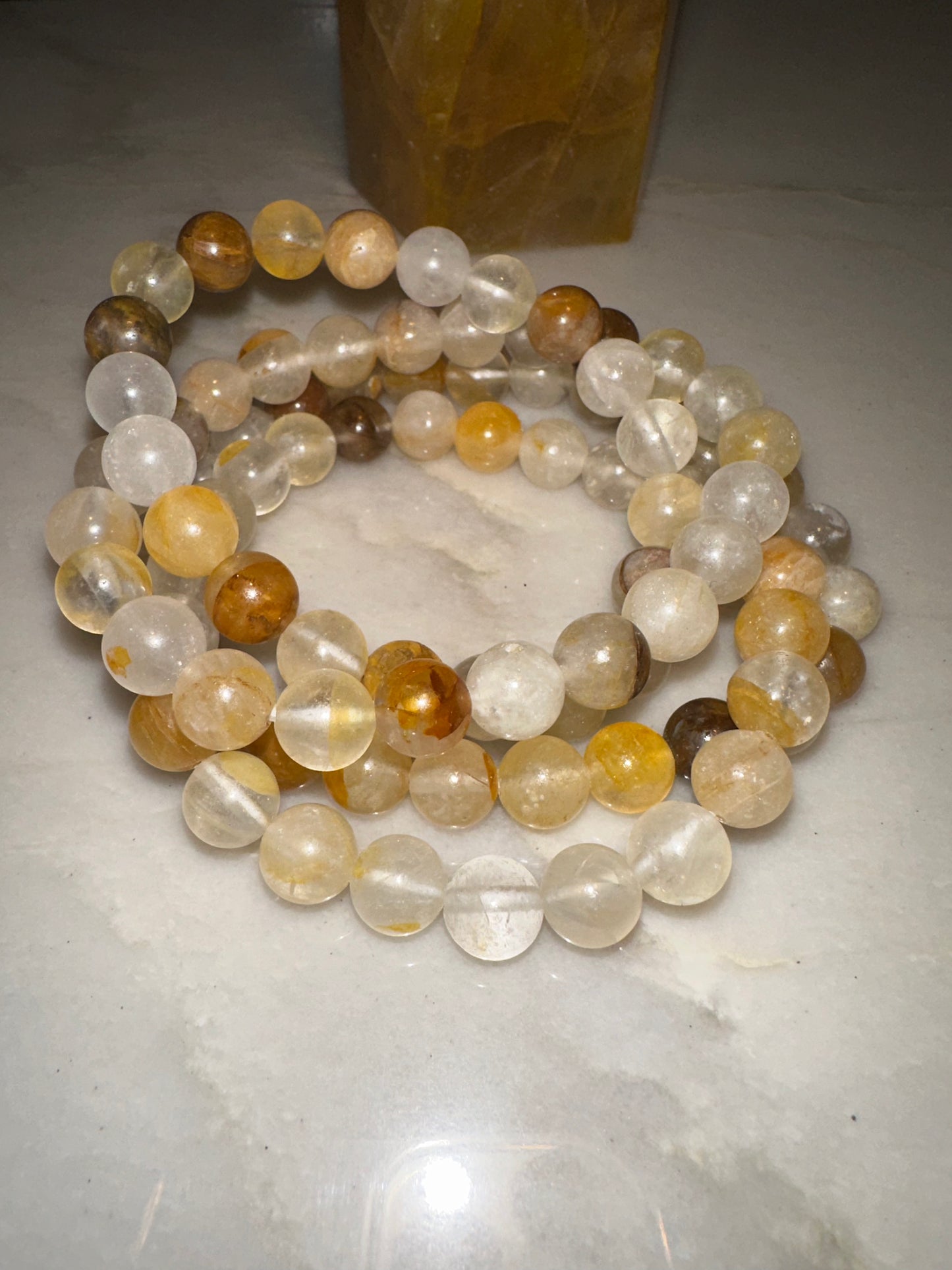 VIP Golden Healer Crystal Bracelet