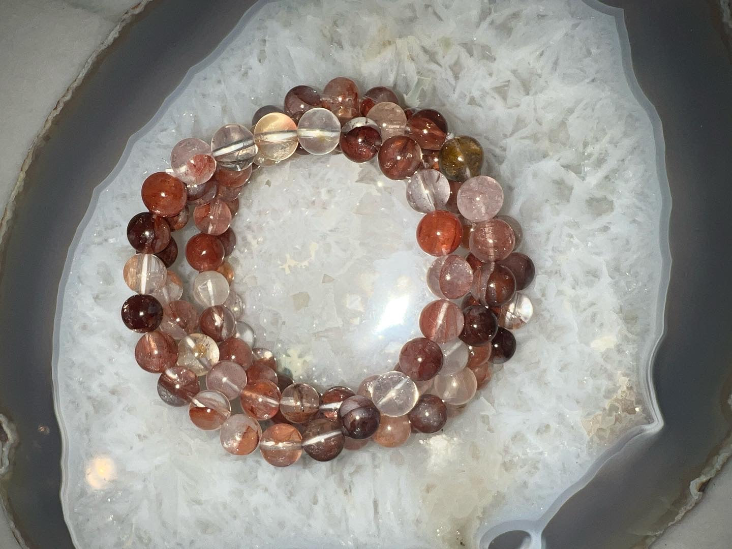 VIP Fire Quartz Crystal Bracelet