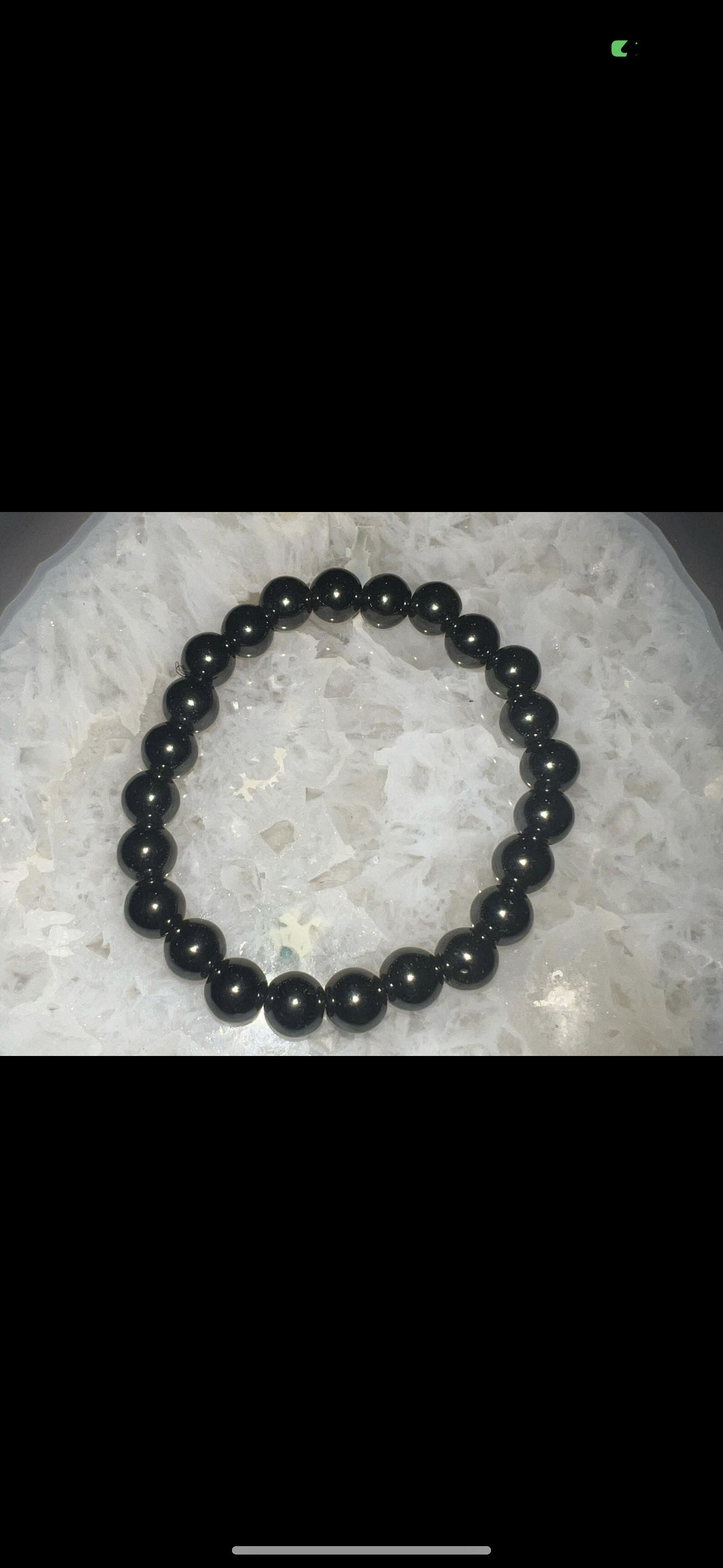 Hematite Crystal Bracelet