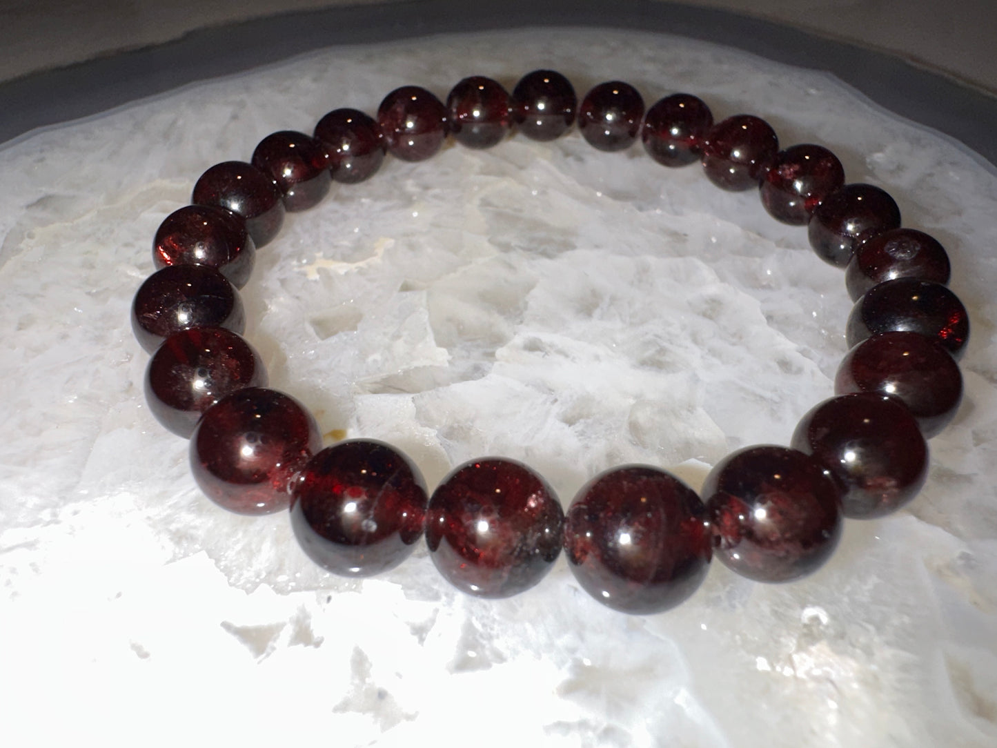 VIP Garnet Crystal Bracelet
