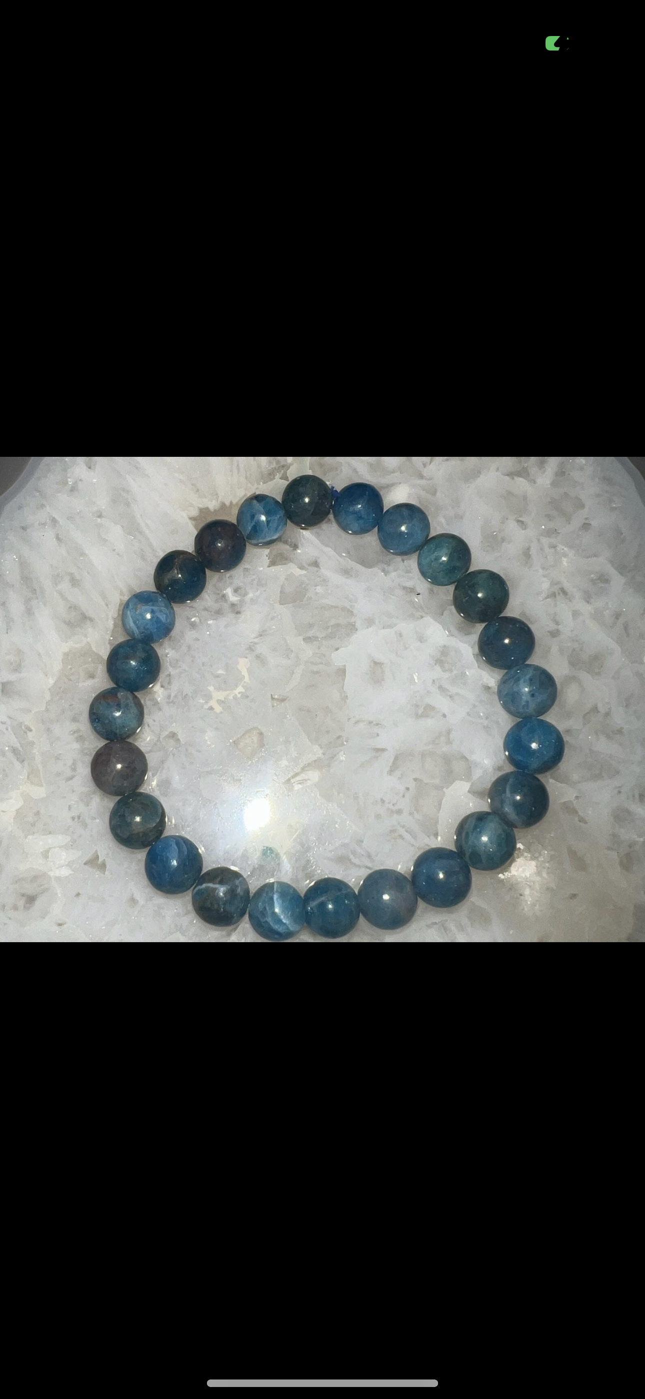 Apatite Crystal Bracelet VIP BEAD
