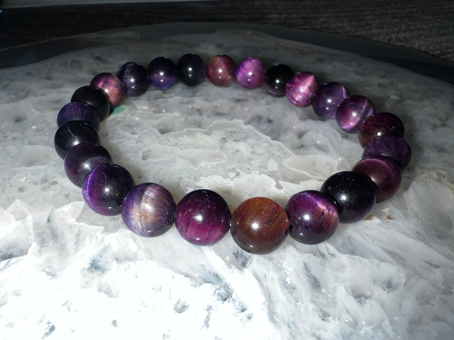 Galaxy Tigers Eye Crystal Bracelet VIP