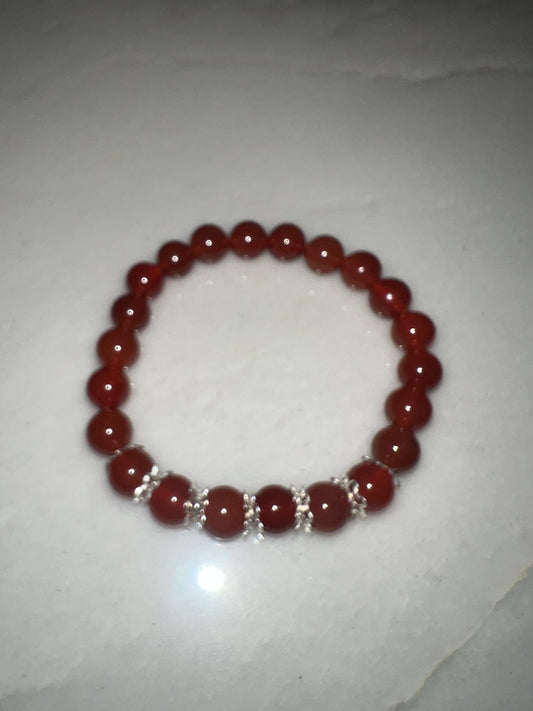 Carnelian Crystal Bracelet