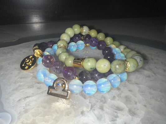 Libra Zodiac Crystal Set