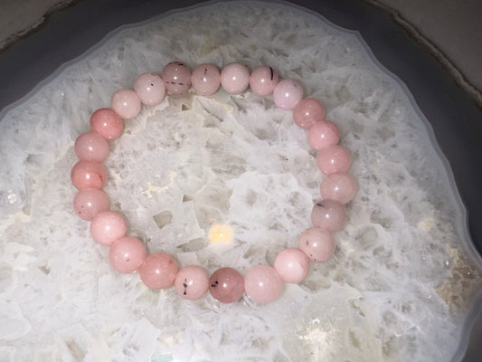 Pink Opal Crystal Bracelet (enhanced)