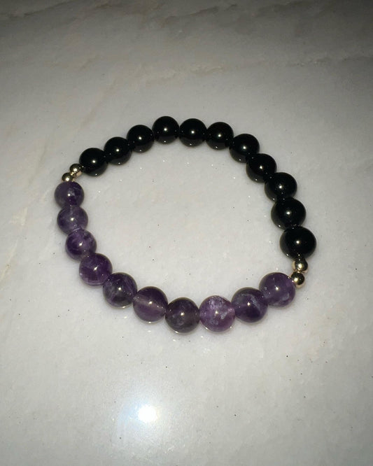 Amethyst Crystal Bracelet