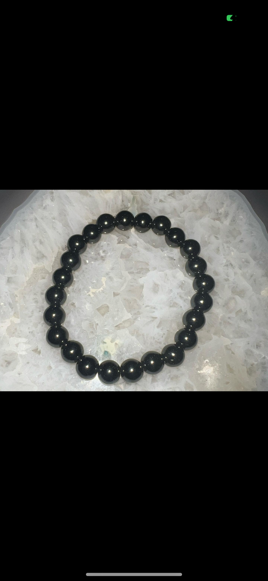 Hematite Crystal Bracelet